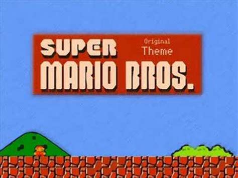 youtube super mario theme|super mario original theme song.